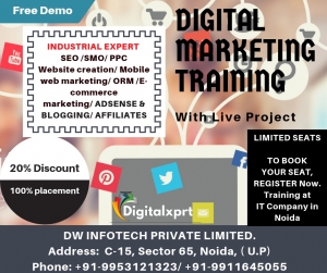 Get Digital Marketing Training and Placement
